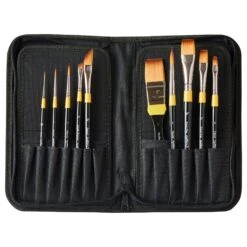 Daler-Rowney System3 Acrylic Brush Classic Collection 8 Daler-Rowney System3 Acrylic Brush Classic Collection -Painting Supplies Sys3 Classic Brush Set 3