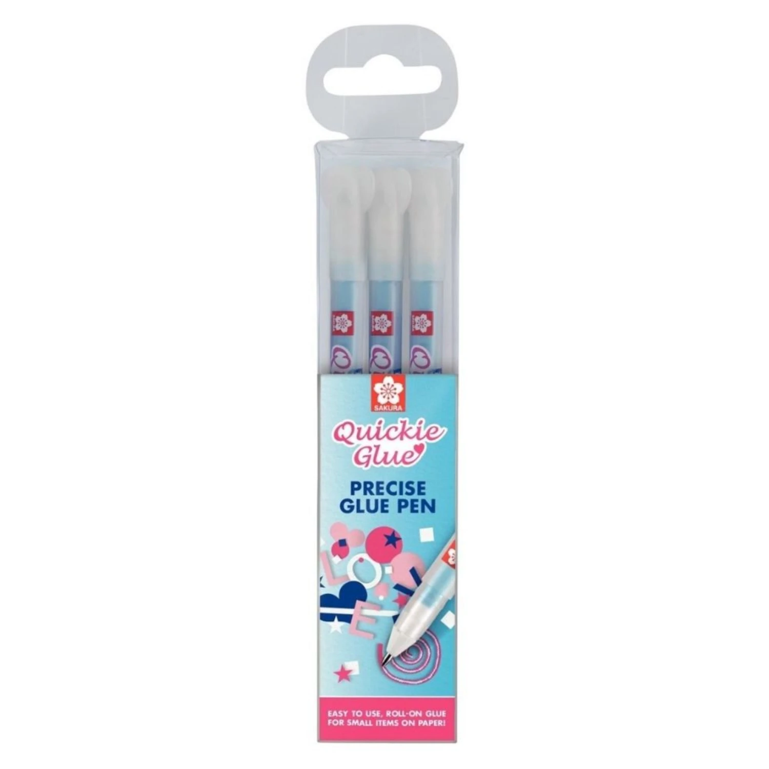 Sakura Quickie Glue Pen - Pack Of 3 3 Sakura Quickie Glue Pen - Pack Of 3