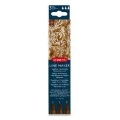 Derwent Line Maker - Set Of 3 - Sepia