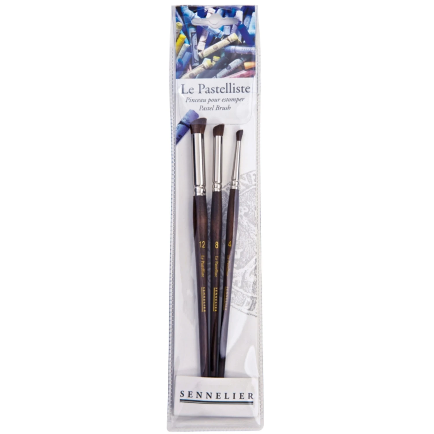 Sennelier Le Pastelliste Pastel Blending Brushes - Set Of 3 3 Sennelier Le Pastelliste Pastel Blending Brushes - Set Of 3