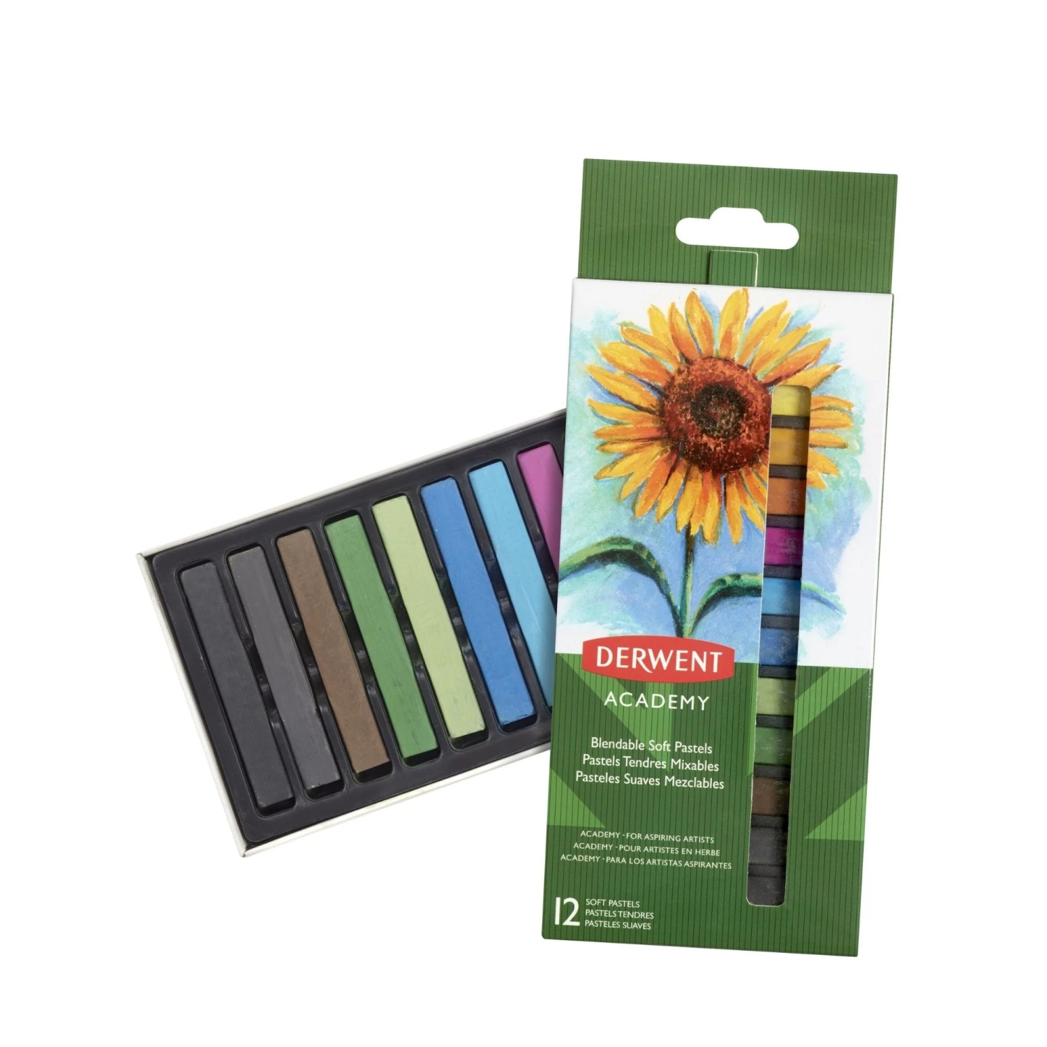 Derwent Academy Blendable Soft Pastels 4 Derwent Academy Blendable Soft Pastels - Image 2