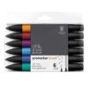 Winsor & Newton Promarker BRUSH - Set Of 6 Rich Tones 1 Winsor & Newton Promarker BRUSH - Set Of 6 Rich Tones -Painting Supplies Untitleddesign 81