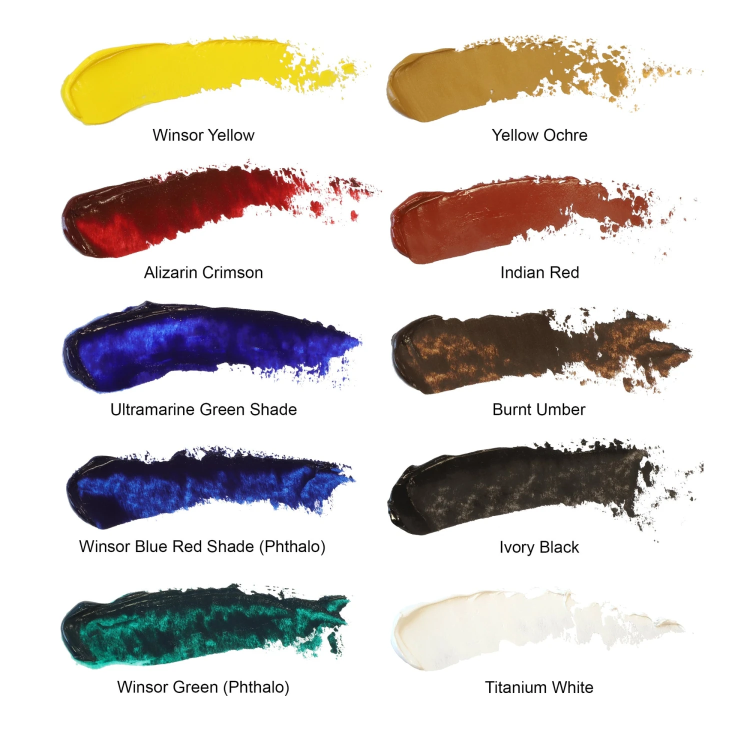 Winsor & Newton Artists Oil Colour Introductory Set - 10 X 21ml Tubes 7 Winsor & Newton Artists Oil Colour Introductory Set - 10 X 21ml Tubes - Image 5