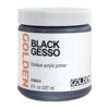 GOLDEN Black Gesso 237ml 1 GOLDEN Black Gesso 237ml -Painting Supplies blackgoldengesso