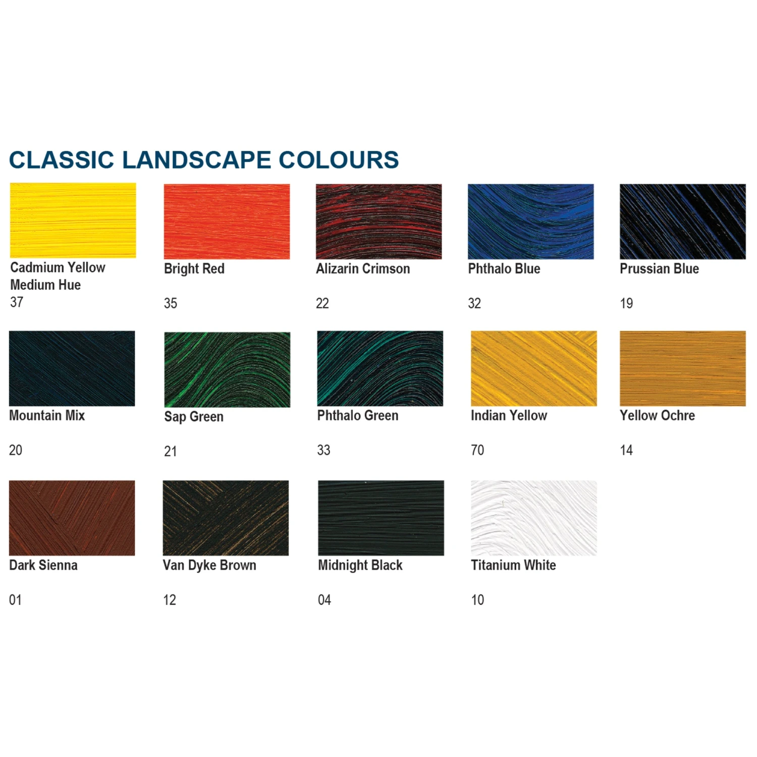 Bob Ross LANDSCAPE Oil Colours - 200ml 5 Bob Ross LANDSCAPE Oil Colours - 200ml - Image 3