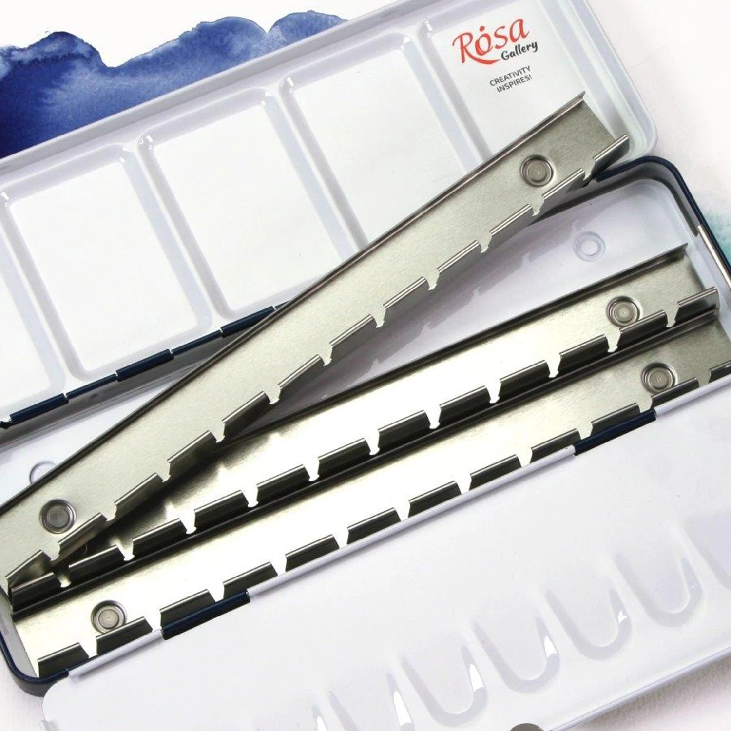 Rosa Gallery Watercolour - 21 Whole Pan Tin Set - Landscape 5 Rosa Gallery Watercolour - 21 Whole Pan Tin Set - Landscape - Image 3