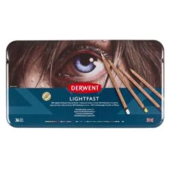 Derwent Lightfast Pencils - Metal Tins 17 Derwent Lightfast Pencils - Metal Tins -Painting Supplies derwent lightfast 36