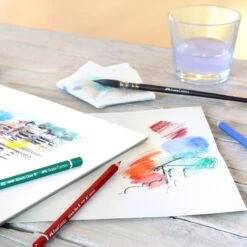 Faber-Castell Faber Albrecht Dürer Watercolour Pencils Wood Case Of 120 -Painting Supplies dureru watercolour pencils