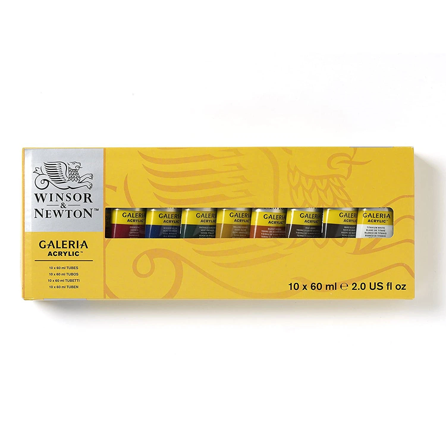 Winsor & Newton Galeria 10 Tube Set - 60ml 3 Winsor & Newton Galeria 10 Tube Set - 60ml