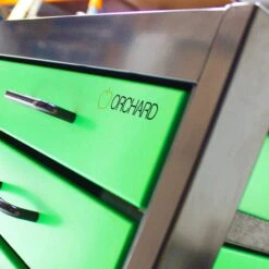 Orchard Metal Plan Chest -Painting Supplies green