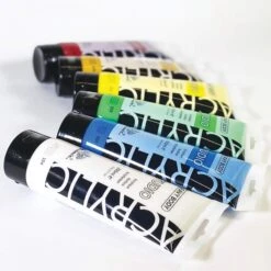 STUDIO Heavy Body Acrylic Paints - 200ml Tubes -Painting Supplies hb 2