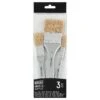 Liquitex Basics Natural Hair Acrylic Brushes - Pack Of 3 2 Liquitex Basics Natural Hair Acrylic Brushes - Pack Of 3 -Painting Supplies liquitex 2 e1a38a59 fda2 4aa1 bc60 6cb69b174b62