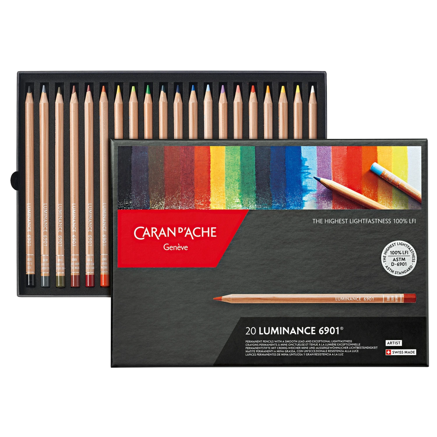 Caran D'Ache LUMINANCE 6901® Boxes Of Assorted Colours 4 Caran D'Ache LUMINANCE 6901® Boxes Of Assorted Colours - Image 2