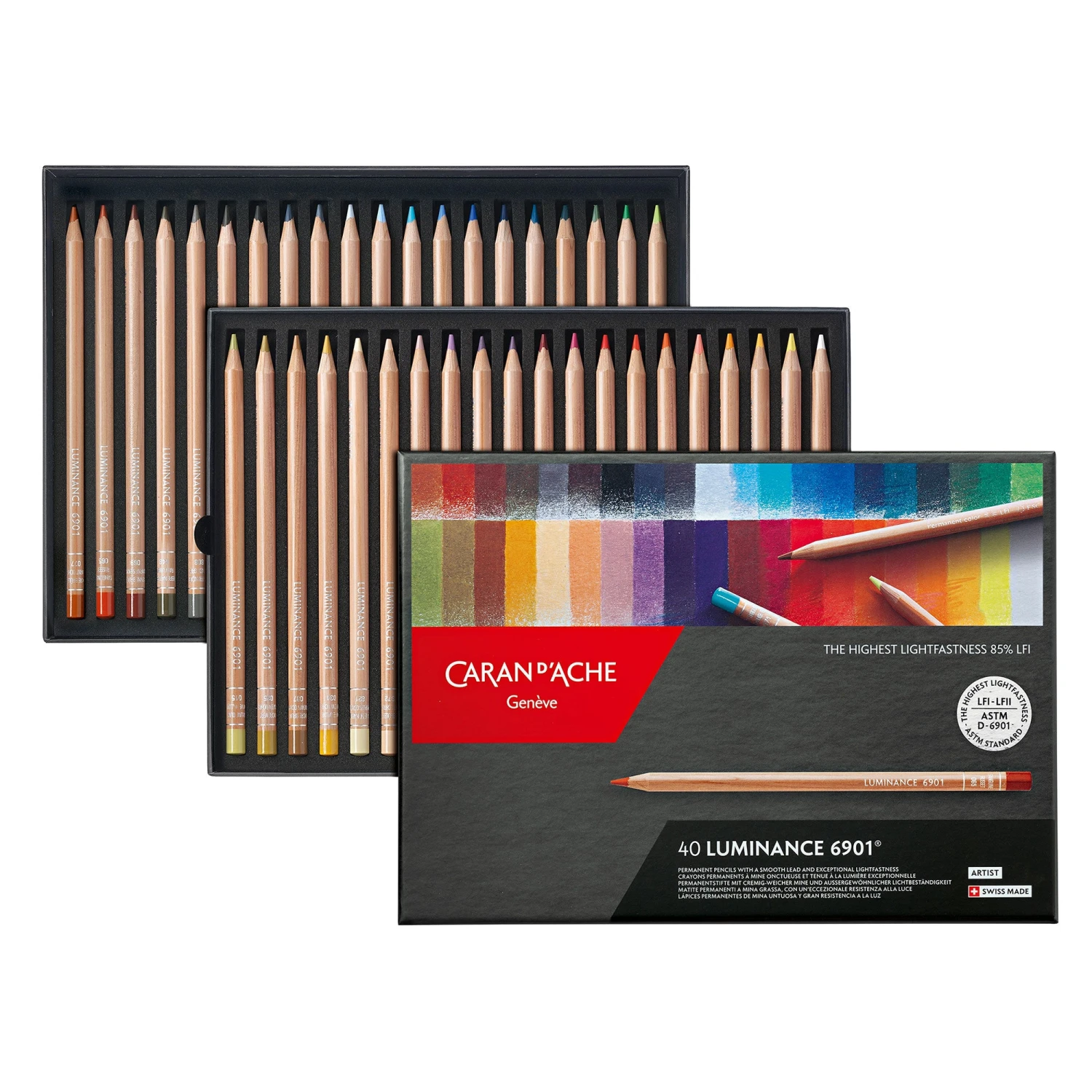 Caran D'Ache LUMINANCE 6901® Boxes Of Assorted Colours 5 Caran D'Ache LUMINANCE 6901® Boxes Of Assorted Colours - Image 3