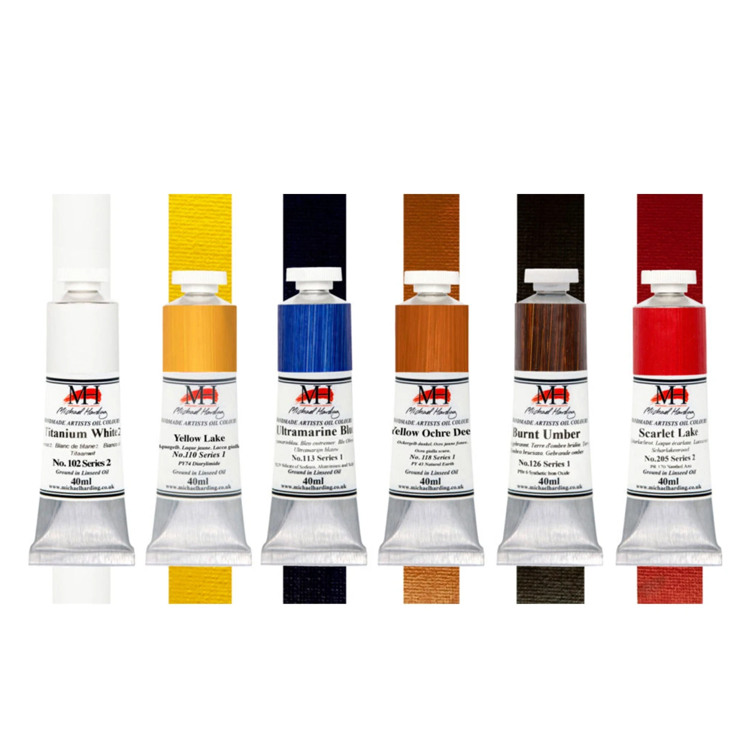 Michael Harding Handmade Oil Colour Starter Set 3 Michael Harding Handmade Oil Colour Starter Set