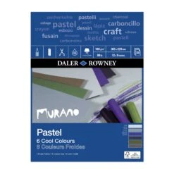 Daler-Rowney Murano Pastel Pads - 160gsm -Painting Supplies murano pastel pad cool colours