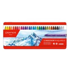 Caran D'Ache Neocolour - Water Soluble Wax Pastels -Painting Supplies neo 2
