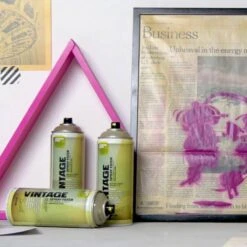 Montana Vintage Yellow Filter Spray - 400ml -Painting Supplies newtwo