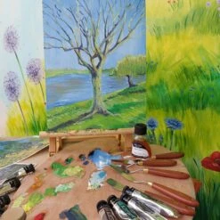 PHOENIX Studio Artist Oil Paint Set - 12 X 40ml Tubes -Painting Supplies oil paint set