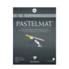 Clairefontaine Pastelmat Pad No. 6 360g 30x40cm ANTHRACITE -Painting Supplies pastelmat anthracite 2