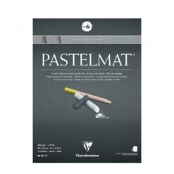 Clairefontaine Pastelmat Pad No. 6 360g 30x40cm ANTHRACITE