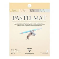 Clairefontaine PASTELMAT Card For Pastel 360gsm - 170Ib - 12 Sheets -Painting Supplies pastelmat no1