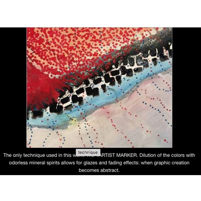 Pebeo 4Artist Set Of 5 Assorted METALLIC Colours (4mm) 4 Pebeo 4Artist Set Of 5 Assorted METALLIC Colours (4mm) - Image 2