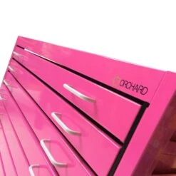 Orchard Metal Plan Chest -Painting Supplies pink