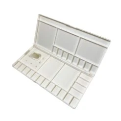 Large Plastic Folding Watercolour Palette 6 Large Plastic Folding Watercolour Palette -Painting Supplies plastic folding palette 2