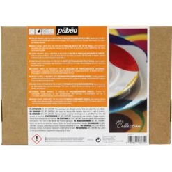 Pebeo Porcelain Painting Set - 10 X 45ml -Painting Supplies porcelain 3