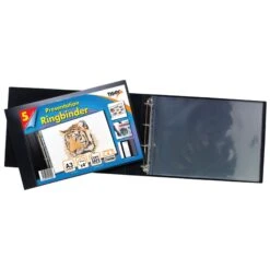 Tiger A3 Landscape Presentation 4 Ring Binder