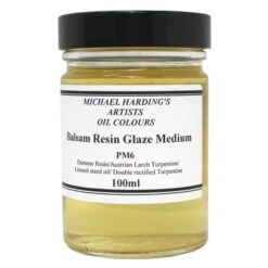 Michael Harding Balsam Resin Glaze Medium - 100ml Jar - PM6