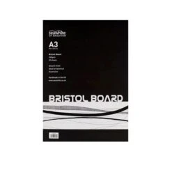 Seawhite Bristol Board Pad - 240gsm - 20 Sheets -Painting Supplies seawhite bristol board a3