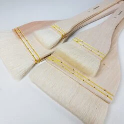 Hake Brush Set Of 4 -Painting Supplies seawhite hake brushes