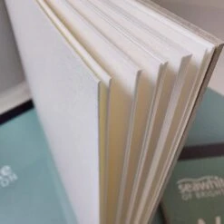 Seawhite Watercolour Glued Pad - 350gsm - 15 Sheets -Painting Supplies seawhite watercolour pad close up