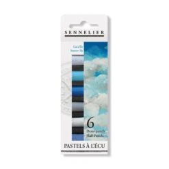 Sennelier Soft Pastels Half Stick - Set Of 6 - Assorted Sets -Painting Supplies sennelier half summer sky