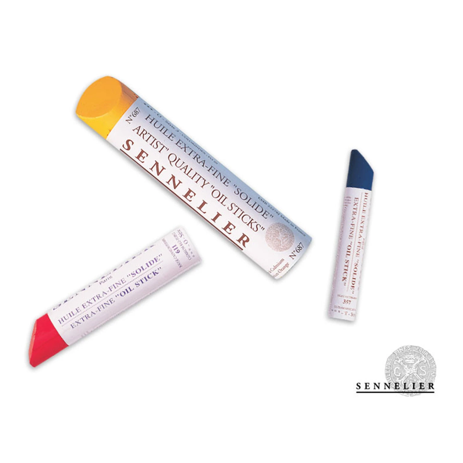 Sennelier Oil Sticks - Wooden Box Set 12 X 38ml 4 Sennelier Oil Sticks - Wooden Box Set 12 X 38ml - Image 2