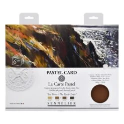 Sennelier Pastel Card - The Earth Tones - 360gsm/170lb - 6 Sheets