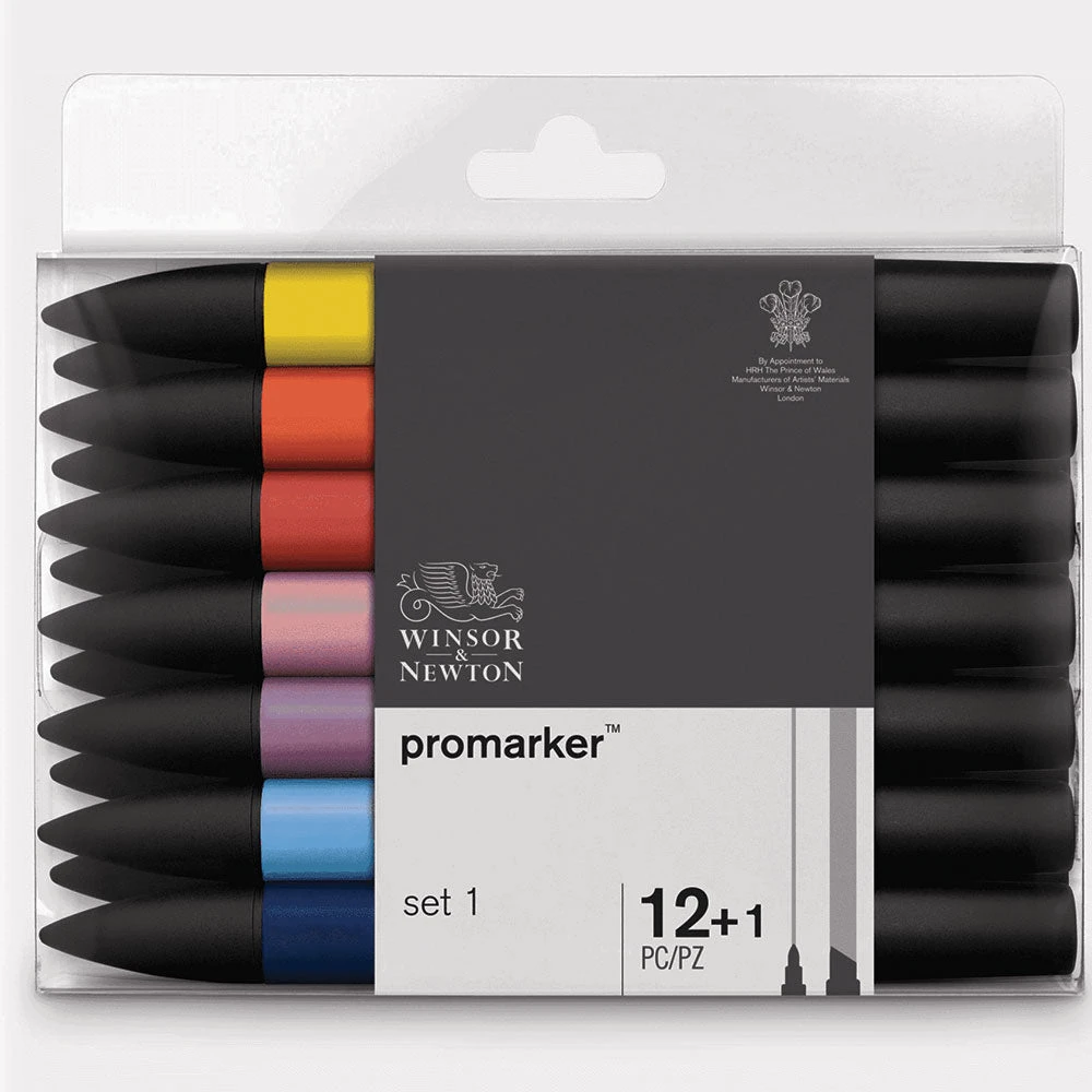 Winsor & Newton Promarker Sets Of 12 3 Winsor & Newton Promarker Sets Of 12