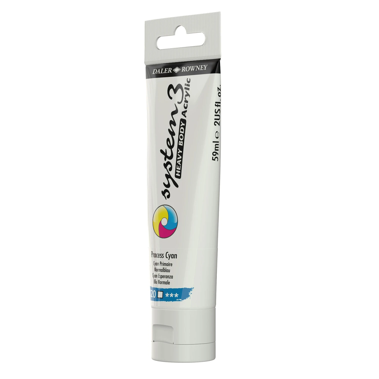 Daler-Rowney System3 HEAVY BODY Paint - 59ml 3 Daler-Rowney System3 HEAVY BODY Paint - 59ml