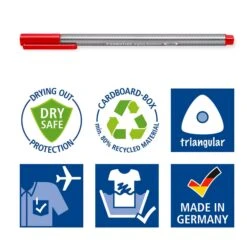 Staedtler Triplus Fineliner Pack Of 60 Assorted Colours 13 Staedtler Triplus Fineliner Pack Of 60 Assorted Colours -Painting Supplies triplus fineliner 2