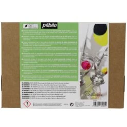 Pebeo Vitrea 160 Glass Painting Set - 10 X 45ml -Painting Supplies vitrea 4