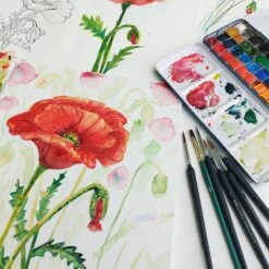 ARTdiscount Watercolour Panels 250gsm (Multi-Packs) -Painting Supplies watercolour panels 2