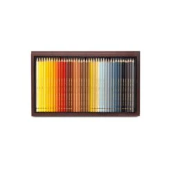 Caran D'Ache 120 Pablo Pencils Wooden Box -Painting Supplies wooden set pablo browns